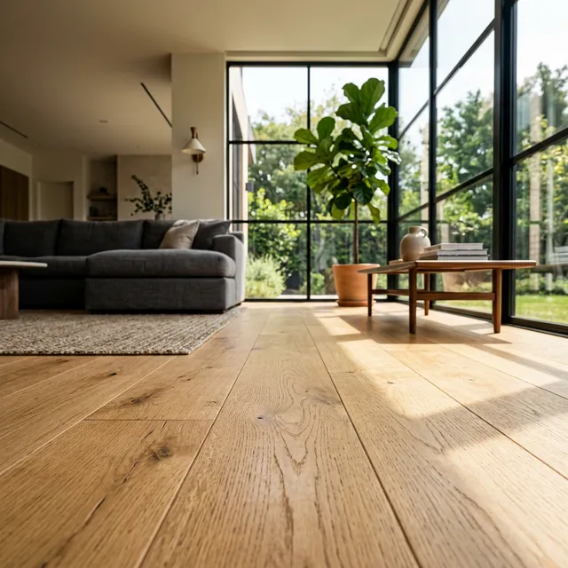 Tevreden klanten van CCvloeren met een mooie vloer in woning